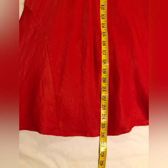 Zara orange slip dress with spaghetti straps, XL - Picture 9 of 11
